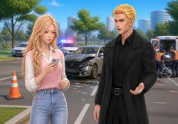 Who died?のイラスト