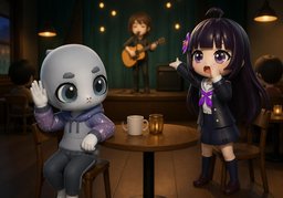 Speak up.のイラスト