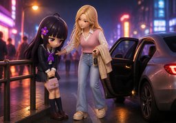 To go or to stay?のイラスト