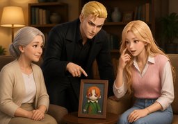 ~ run in the family.のイラスト