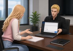 Can I get that in writing?のイラスト