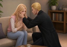 ~ mean a lot to me.のイラスト
