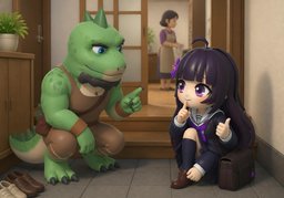 say "Thank you" to ~のイラスト
