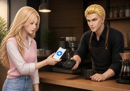 How will you pay for ~?のイラスト