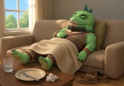 siestaのイラスト