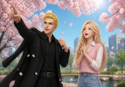 ~ is here at last.のイラスト