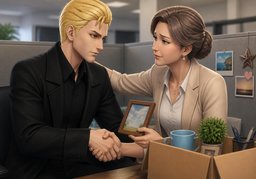 I will retire as of ~.のイラスト