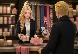 How can I serve you?のイラスト