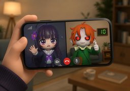 Should I call you back?のイラスト
