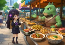 What's ~ like in your country?のイラスト