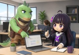 I'd be glad to take care of ~.のイラスト