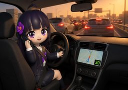 We'll be there in ~.のイラスト