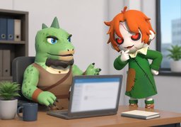 I wrote ~ and got a response.のイラスト