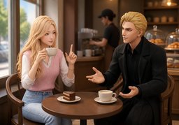 Could I make a comment?のイラスト