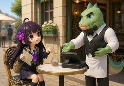 Do you tip in ~?のイラスト