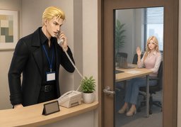 This is ~ calling.のイラスト