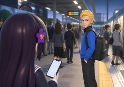 How will I recognize you?のイラスト