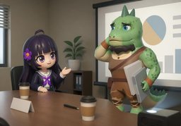 How do you control ~?のイラスト