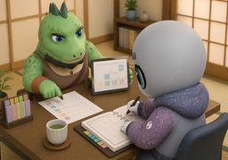 get ahead of ~のイラスト