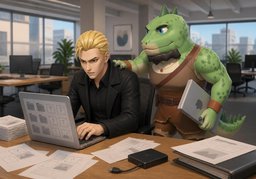 It'll all come out in the wash.のイラスト
