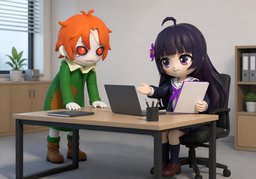 Did you get ~ done?のイラスト