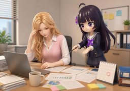~ be supposed to ~のイラスト