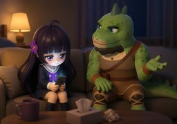 It's as though ~.のイラスト