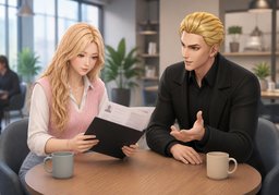 I'd like to pick your brain about ~.のイラスト