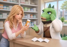 Are there any side effects of ~?のイラスト