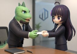 May I have your contact information?のイラスト
