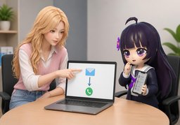 Which came first, ~ or ~?のイラスト