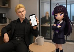 You think you're so smart.のイラスト