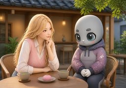 Have you met someone?のイラスト