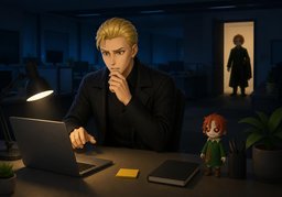 What if ~ sees it?のイラスト