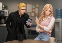 You don't want to know.のイラスト