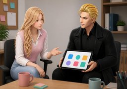 ~ look easy to use.のイラスト