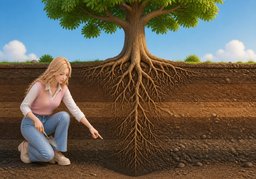 Illustration for Wurzel (root)