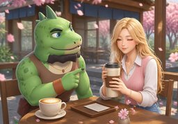 You really like ~, don't you?のイラスト