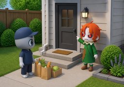 Where would you like ~ delivered?のイラスト