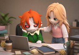 I know it must seem tough, but ~.のイラスト