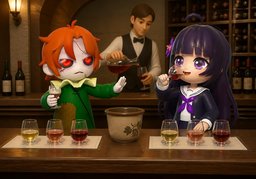 ~ can't not drink at ~!のイラスト