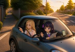 ~ take a wrong turn.のイラスト