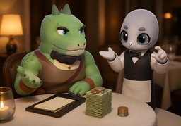 How much should I tip ~?のイラスト