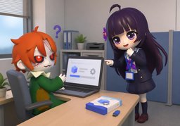 Can you provide guidance on ~?のイラスト