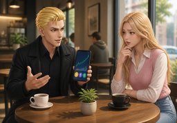 I started investing in ~.のイラスト