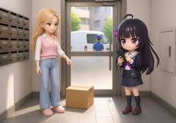 Please check on ~.のイラスト