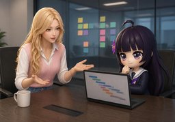 A penny for your thoughts?のイラスト