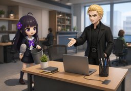 spick and spanのイラスト