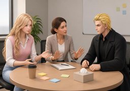 an eye for an eyeのイラスト