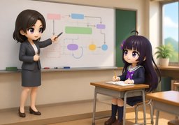 I want you to get a thorough grasp of ~.のイラスト